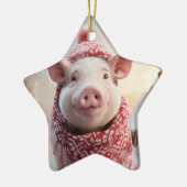 Tiergeschenke, Farm-Lover-Geschenk, Niedliches Sch Keramik Ornament (Links)