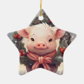 Tiergeschenke, Farm-Lover-Geschenk, Niedliches Sch Keramik Ornament (Vorne)