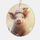 Tiergeschenke, Farm-Lover-Geschenk, Niedliches Sch Keramik Ornament (Links)