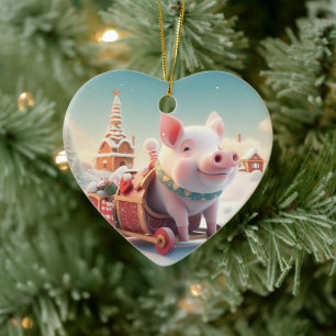 Tiergeschenke, Farm-Lover-Geschenk, Niedliches Sch Keramik Ornament