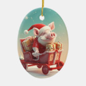 Tiergeschenke, Farm-Lover-Geschenk, Niedliches Sch Keramik Ornament (Vorne)