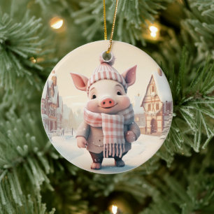 Tiergeschenke, Farm-Lover-Geschenk, Niedliches Sch Keramik Ornament