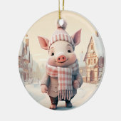 Tiergeschenke, Farm-Lover-Geschenk, Niedliches Sch Keramik Ornament (Links)