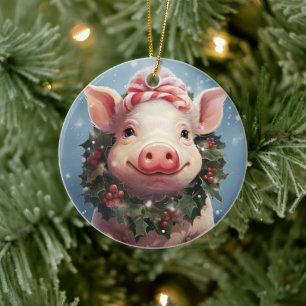Tiergeschenke, Farm-Lover-Geschenk, Niedliches Sch Keramik Ornament