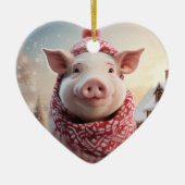 Tiergeschenke, Farm-Lover-Geschenk, Niedliches Sch Keramik Ornament (Vorne)