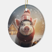 Tiergeschenke, Farm-Lover-Geschenk, Niedliches Sch Keramik Ornament (Links)