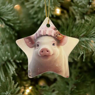 Tiergeschenke, Farm-Lover-Geschenk, Niedliches Sch Keramik Ornament