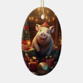 Tiergeschenke, Farm-Lover-Geschenk, Niedliches Sch Keramik Ornament (Rechts)