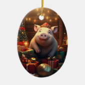 Tiergeschenke, Farm-Lover-Geschenk, Niedliches Sch Keramik Ornament (Vorne)