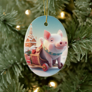 Tiergeschenke, Farm-Lover-Geschenk, Niedliches Sch Keramik Ornament