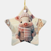 Tiergeschenke, Farm-Lover-Geschenk, Niedliches Sch Keramik Ornament (Vorne)