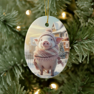 Tiergeschenke, Farm-Lover-Geschenk, Niedliches Sch Keramik Ornament