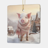 Tiergeschenke, Farm-Lover-Geschenk, Niedliches Sch Keramikornament (Links)