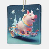 Tiergeschenke, Farm-Lover-Geschenk, Niedliches Sch Keramikornament (Links)