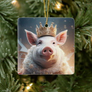 Tiergeschenke, Farm-Lover-Geschenk, Niedliches Sch Keramikornament