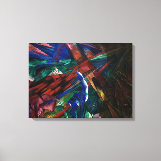 Tiergeschichten 1913 Drucke von Franz Marc Oil (Vorderseite)