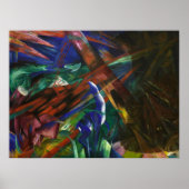 Tiergeschichten von Franz Marc Expressionist Paint Poster (Vorne)