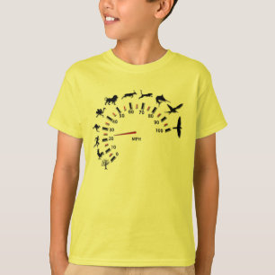 Tiergeschwindigkeitsmesser T-Shirt