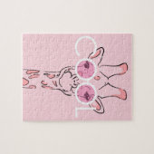 Tiergiraffe Puzzle (Horizontal)