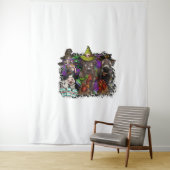 TierHalloween Wandteppich (Beispiel)