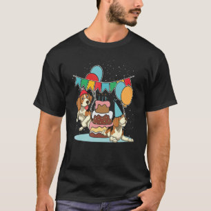 Tierhalter Hund Geburtstagspartei Niedlicher Beagl T-Shirt