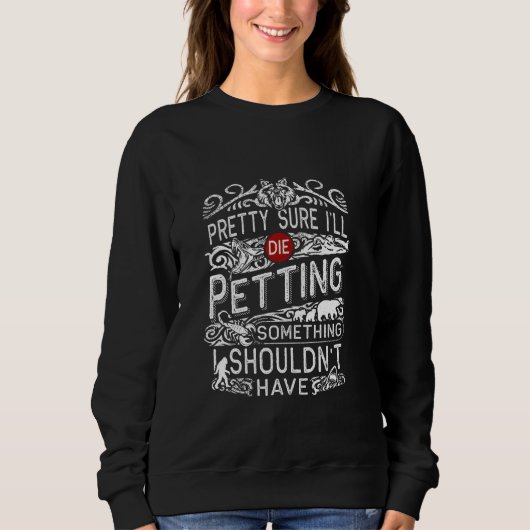 Tierhalter und Tierschutz Sweatshirt (Vorderseite)