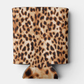 Tierhaut: Gepunktetes Wasserfarbmuster. Dosenkühler (Rückseite)