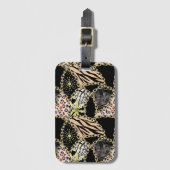 Tierhaut, Goldketten Gepäckanhänger (Vorderseite Vertikal)