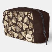 Tierhaut mit Herz Waschbeutel (Rechte Ecke)