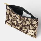 Tierhaut mit Herz Zubehörtasche (Offen)