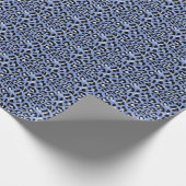 Tierhaut: Wasserfarben-Leopard Geschenkpapier (Ecke)