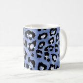 Tierhaut: Wasserfarben-Leopard Kaffeetasse (VorderseiteRechts)