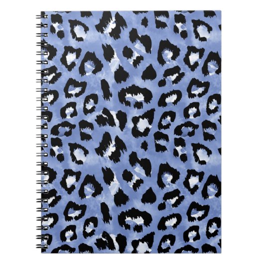 Tierhaut: Wasserfarben-Leopard Notizblock (Vorderseite)