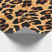 Tierhautmuster nahtlos. geschenkpapier (Ecke)