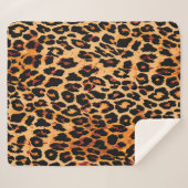 Tierhautmuster nahtlos. sherpadecke (Vorderseite (Horizontal))