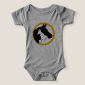 Tierheilung jetzt Säugling 1 Stück Baby Bodysuit (Design Vorderseite)