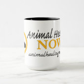 Tierheilung Jetzt Tasse (Zentrum)