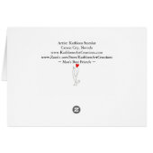 Tierheim Adoptier Grußkarte nicht kaufen (Rückseite Horizontal)