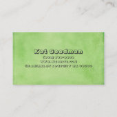 Tierheim Adoption Visitenkarte (Rückseite)