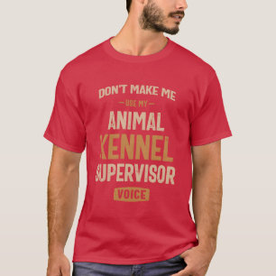 Tierheim-Aufsichtsfamilie T-Shirt