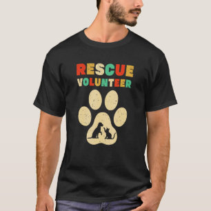 Tierheim-Hund Katze Liebe Rettungsfreiwilliger 1 T-Shirt