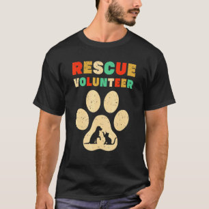 Tierheim Hund Katze Liebe Rettungsfreiwilliger T-Shirt