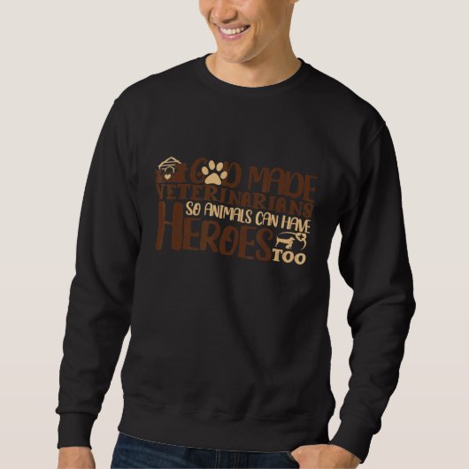 Tierheroes Veterinary Re Sweatshirt (Vorderseite)