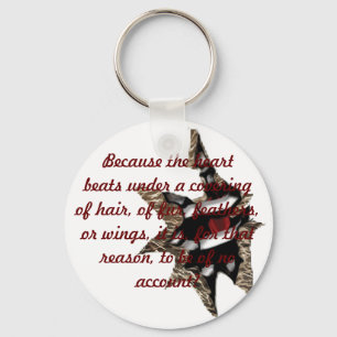 Tierherz-Schlüsselring Schlüsselanhänger