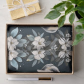 Tierhund Große Dane Floral Seidenpapier (Geschenk)