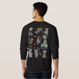 Tierhund und Katze Adoption Sweatshirt