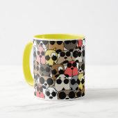 Tierillustration Tasse (Vorderseite Links)