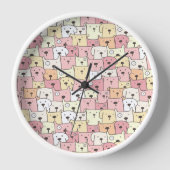 Tierillustration Uhr (Vorderseite)