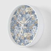 Tierillustration Uhr (Winkel)
