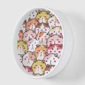 Tierillustration Uhr (Winkel)